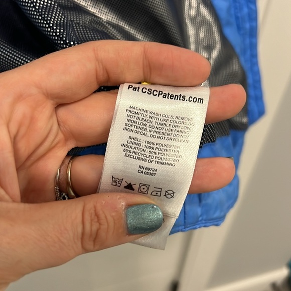 🏁 Columbia Omni Heat blue  jacket size small - Picture 10 of 10